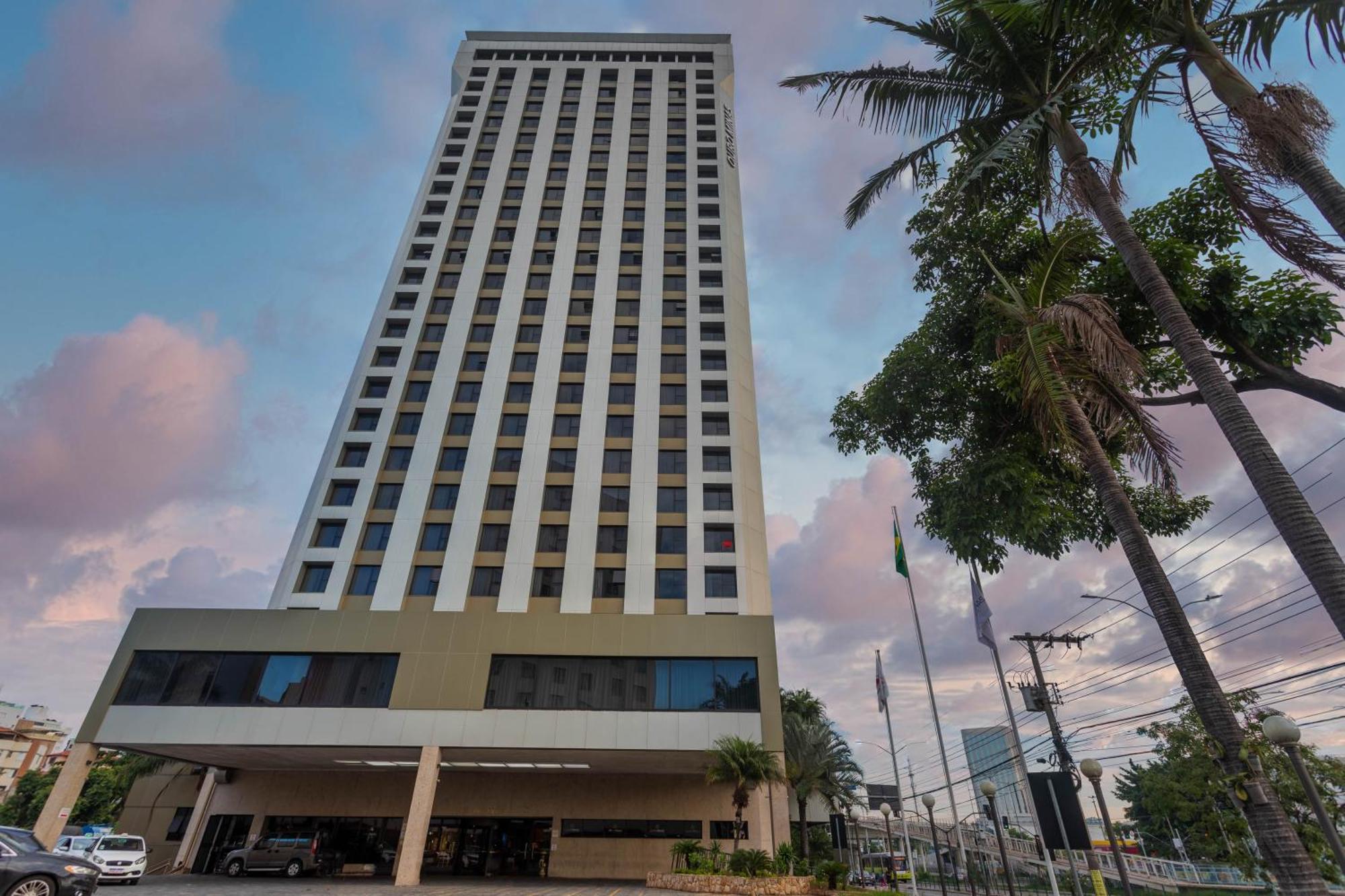 Ouro Minas Hotel Belo Horizonte, Dolce By Wyndham Exterior foto The new building of the National Museum of Natural History